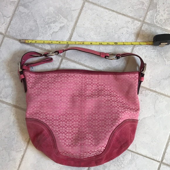 Coach pink purse. Real Coach brand. - Picture 9 of 14